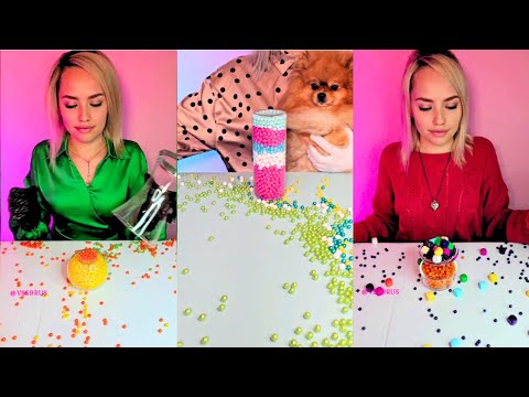 satisfying reverse beads asmr 🔥💛