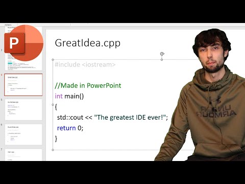 Coding in PowerPoint