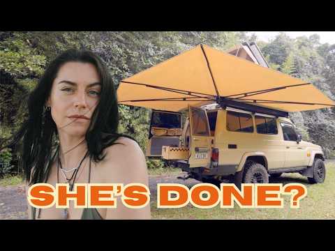 She's DONE? Tour of the interior of my 4x4 Troop Carrier | Overlanding Australia Diaries