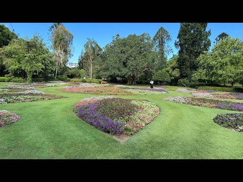 City Botanic Gardens walk, Brisbane, Queensland, Australia