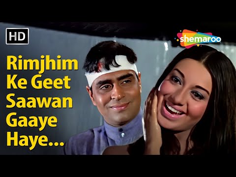 Rim Jhim Ke Geet Sawan Gaaye | Anjaana (1969) | Rajendra Kumar, Babita | Lata Mangeshkar
