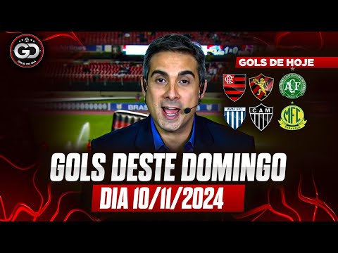 ⚽️ TODOS OS GOLS DESTE DOMINGO 10/11/2024 GOLS DE HOJE, GOLS DO DIA, GOLS DO BRASILEIRÃO (COMPLETO)