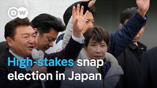 Japanese voters head to the polls in election centred around affordability crisis | DW News