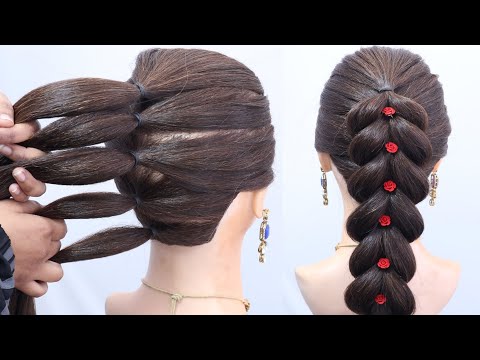 Simple & Amazing Hairstyle Tutorials | Daily Using Unique Braid Hairstyle | Easy Hairstyle For Girls