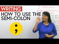 Mastering the Use of the Semi-Colon in English Writing