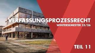 Verfassungsprozessrecht [Teil 11]