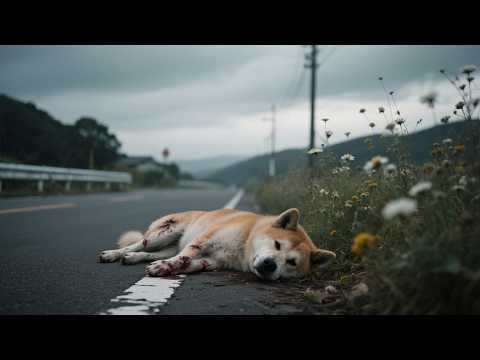 知らない町に売られた秋田犬。7日後、20km先から家に戻った理由に涙が止まらない
