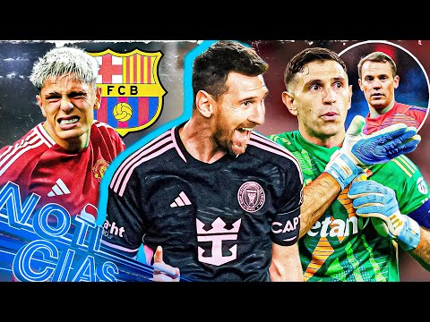 MESSI al MUNDIAL de CLUBES | UNITED empata ¿GARNACHO en VENTA? | ¿NEUER? “DIBU es el MEJOR”