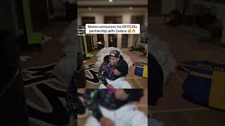 Marlon announces his partnership with Celsius 🔥#marlon #celsius #mar3lg #twitchclips #shorts