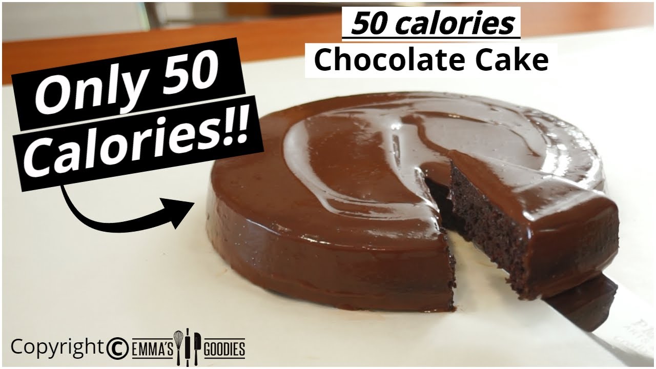 ONLY 50 Calories Chocolate cake!
