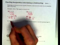 Inequalities and Their Solutions