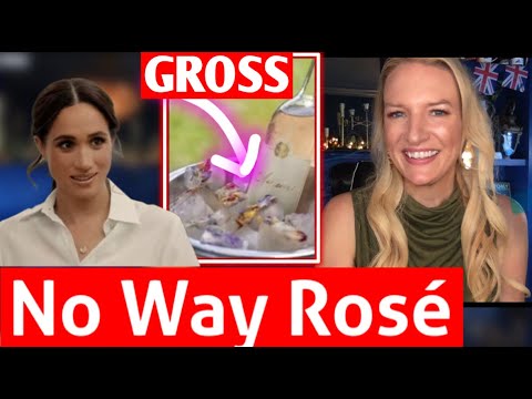 Meghan Markle Releasing Rose With New Pictures and Wants Flowers To Float In Your Drink???