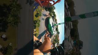 Bangkok Freizeitpark Achterbahnfahrt #shorts #shortvideo #junkim #ninja