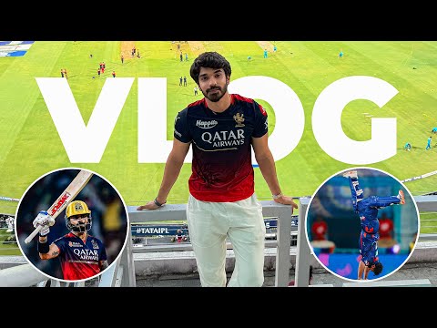 RCB VS LSG : A MATCH TO REMEMBER-VLOG 116