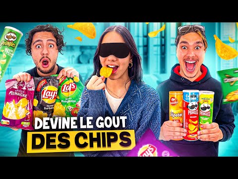 ON DEVINE LE GOÛT DES CHIPS AVEC NOTRE SOEUR !