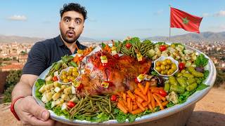 جربت الخروف المشوي في المغرب 🇲🇦 (صَدمني المذاق 🤯🤤)