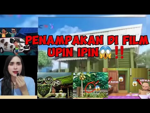 PENAMPAKAN DI FILM UPIN IPIN‼️TADIKA MESRA ANGKER UPIN TERNYATA HANTU ADA POCONG PUTIH MOBIL VAN😱