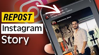 how to repost someone's story on instagram