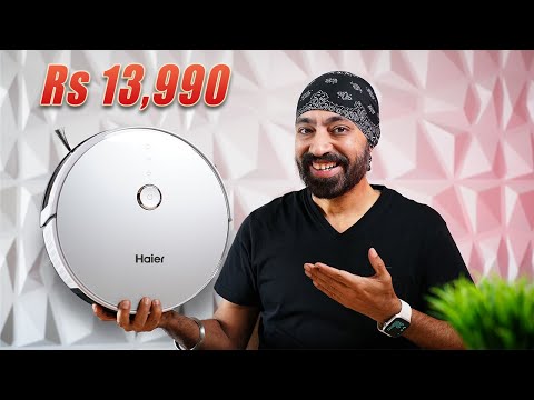 Cleaning Done Simple - Haier Robot Vacuum Cleaner For Just Rs 13,990 🔥