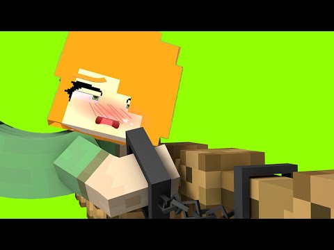 Alex is stuck? - Alex and Steve Story | Minecraft Animation