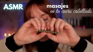 MASAJEO tu Cabeza hasta que te duermas 💘 (asmr relajante y tranquilo)