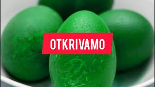 Evo kako da vam jaja za Uskrs budu JARKO ZELENE BOJE! Otkrivamo