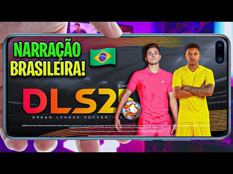 LANÇOU NOVO DREAM LEAGUE SOCCER 2025 OFICIAL COM NARRAÇÃO BRASILEIRA PARA CELULARES ANDROID/ iOS