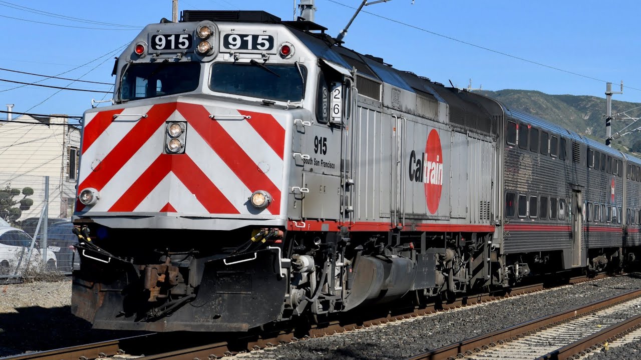 CalTrain - San Francisco's Commuter Railroad - CoasterFan2105