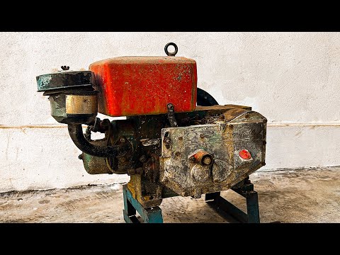 💡 Crazy Creation Of a Mechanical Engineer / Restore and Create a Generator From An old Damaged Engin