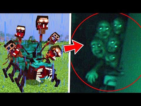 Mobs de Minecraft CAPTADOS EN LA VIDA REAL 😱