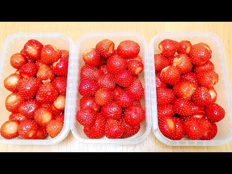 КЛУБНИКА ЗИМОЙ КАК ТОЛЬКО ЧТО С ГРЯДКИ 🍓 Все СЕКРЕТЫ как заморозить клубнику ПРАВИЛЬНО