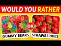 Would You Rather: Junk Food vs Healthy Food