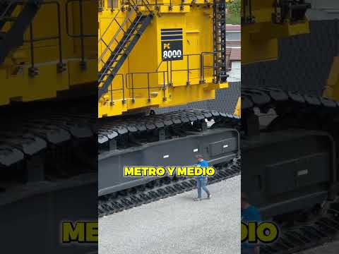 ¿Cuánto Cuesta la MONSTRUOSA Excavadora Komatsu PC-8000?