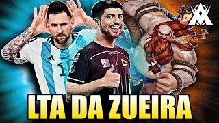 O NASCIMENTO DO MESSI do LEAGUE of LEGENDS - LTA DA ZUEIRA