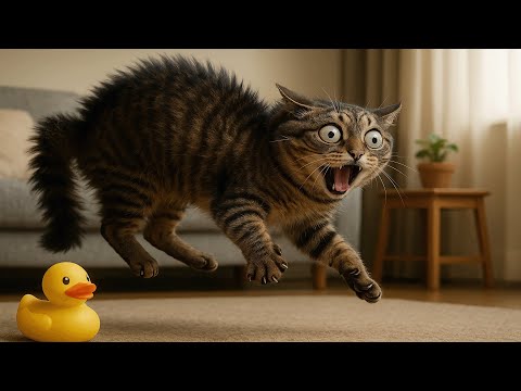 Cats FREAK OUT Over the Dumbest Things! 😂