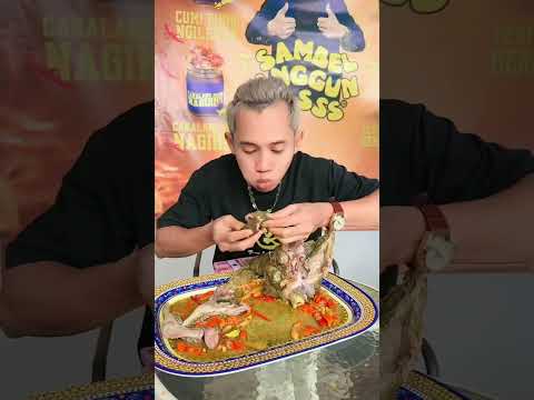 Mukbang kepala kambing pedas