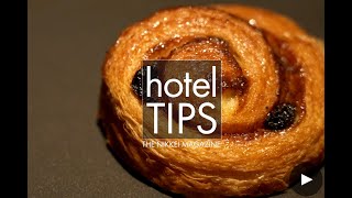 【hotel TIPS】オフィス街で朝食を…レーズンどっさりパン　アマン東京