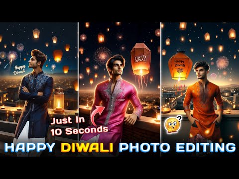 Happy Diwali Photo Editing 2024 | Diwali Ai Photo Editing | Deepawali Photo Editing