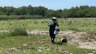 Nos fuimos a pescar a la bocana