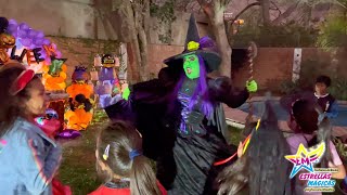 Show de Halloween con la Bruja Malacha  - Estrellas Mágicas - Mágicamente Divertido!!!
