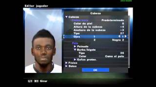 new hair bakambu y bailly en pes 2016 ps2