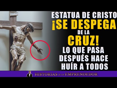 Todos Huyen Luego De Ver Lo Que Pasó Después De Que Estatua de Cristo Se DESPEGA de la Cruz