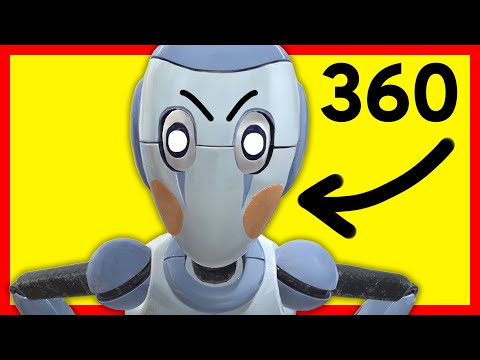 I made Pizzas for Robots in 360! BEST FNAF Game (Full Level)