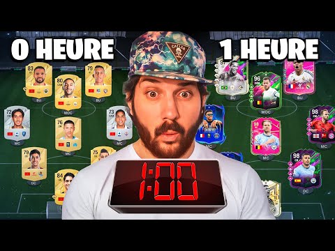 Je recommence FC 25 à 0 !! ( 1H00 AVEC 250 EURO ) ! FC25 #6