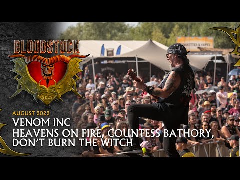 🎸 Venom Inc - Countess Bathory & Don’t Burn The Witch | Bloodstock 2022 🤘