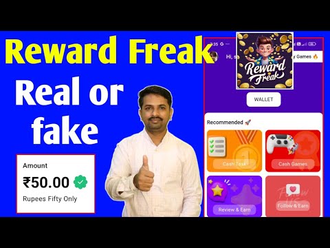 Reward Freak App Real or fake