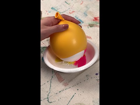 Fun Painting Techniques #crayola #painting #color #create #artwork #shorts