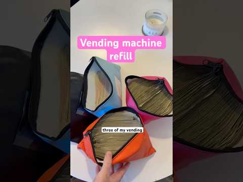 Refill 3 of my vending machines 🤑 #vendingmachine #passiveincome #sidehustle