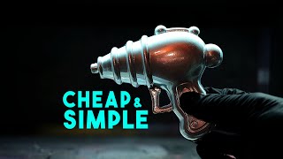 A basically seamless retro raygun from a dollar store bubble blaster.