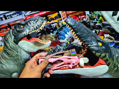 Satisfying ASMR Mosasaurusu Jurassic World Rebirth MUKBANG